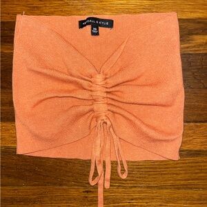 Kendall & Kylie Orange Tube Top